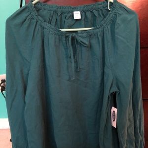 blue, old navy blouse